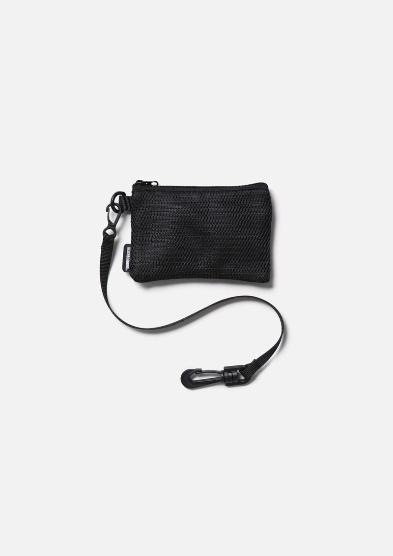 2025AW NEIGHBORHOOD NBHD MESH COIN CASE 旅行出國側背零錢包卡片