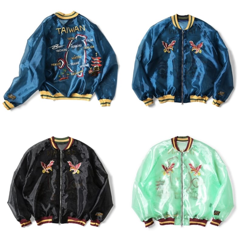 KAPITAL シアーパール モスキートガードスーベニアJKT (TAIWAN) 透明