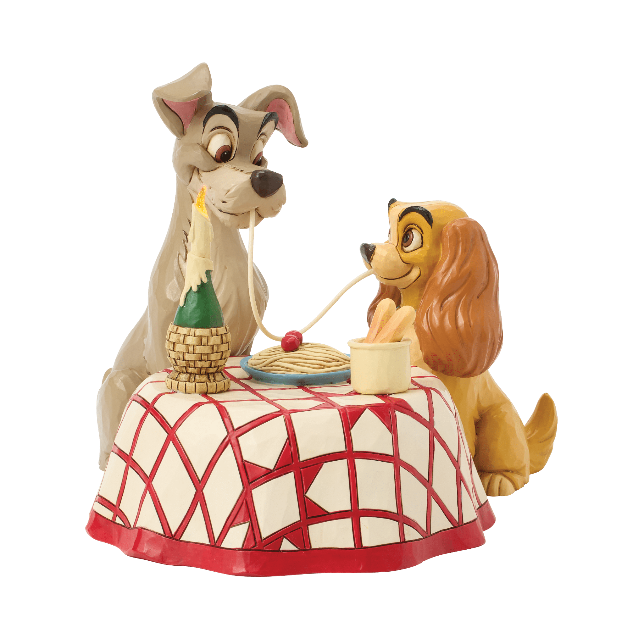Lady and Tramp Spaghetti Scene レディ アンド トランプ スパゲッティ