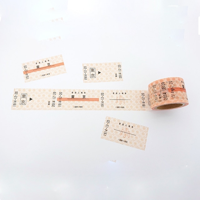 TRAIN Kippu Label 切符（レトロ）:TRAINIART JRE MALL店通販｜JRE