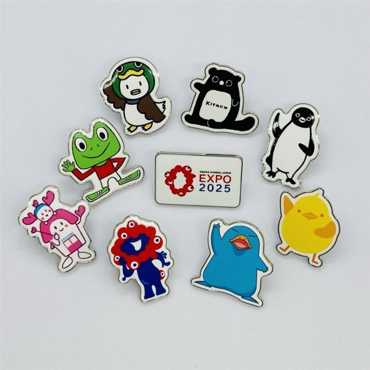 EXPO2025 ミャクミャク 【JR 7 Character All Stars】 ピンバッジ