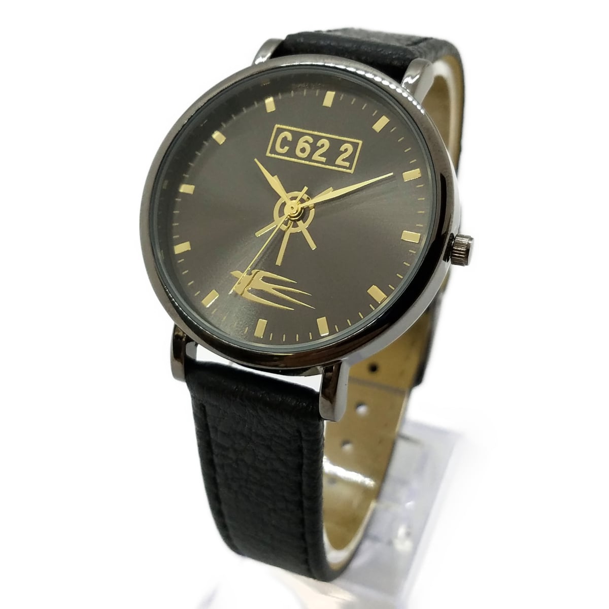 ☆【メール便・送料無料】 鉄道 腕時計 ウォッチ【大人男女兼用】蒸気