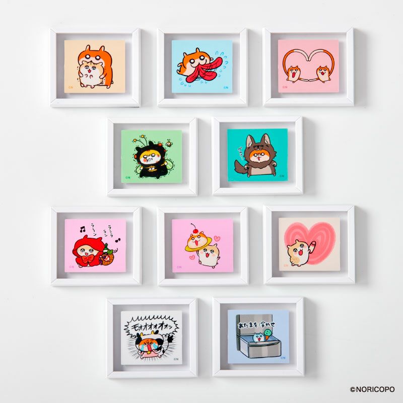 クソハムちゃん』フレームマグネットコレクション（全10種