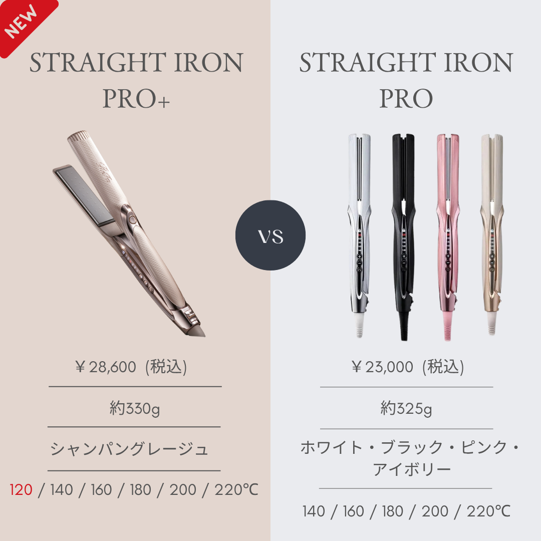 リファ(ReFa) ストレートアイロンPRO＋ 新作の違いを解説｜正規販売