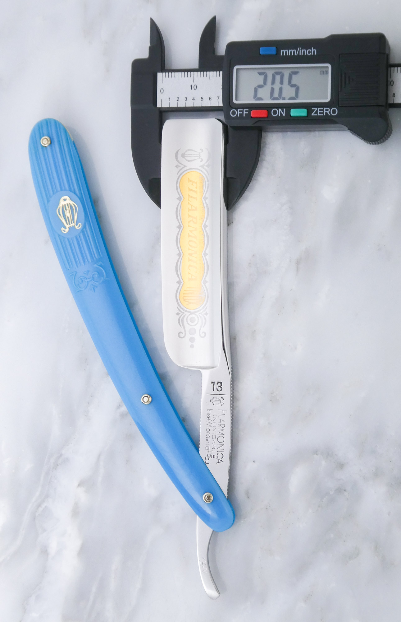 Vintage Filarmonica 13N Inox Stainless Made In Spain Straight