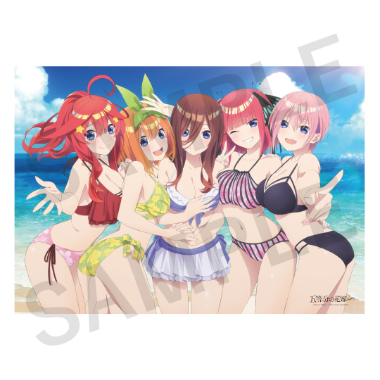 五等分の花嫁∽ SUMMER タペストリー | 五等分の花嫁∽ | シャフト公式