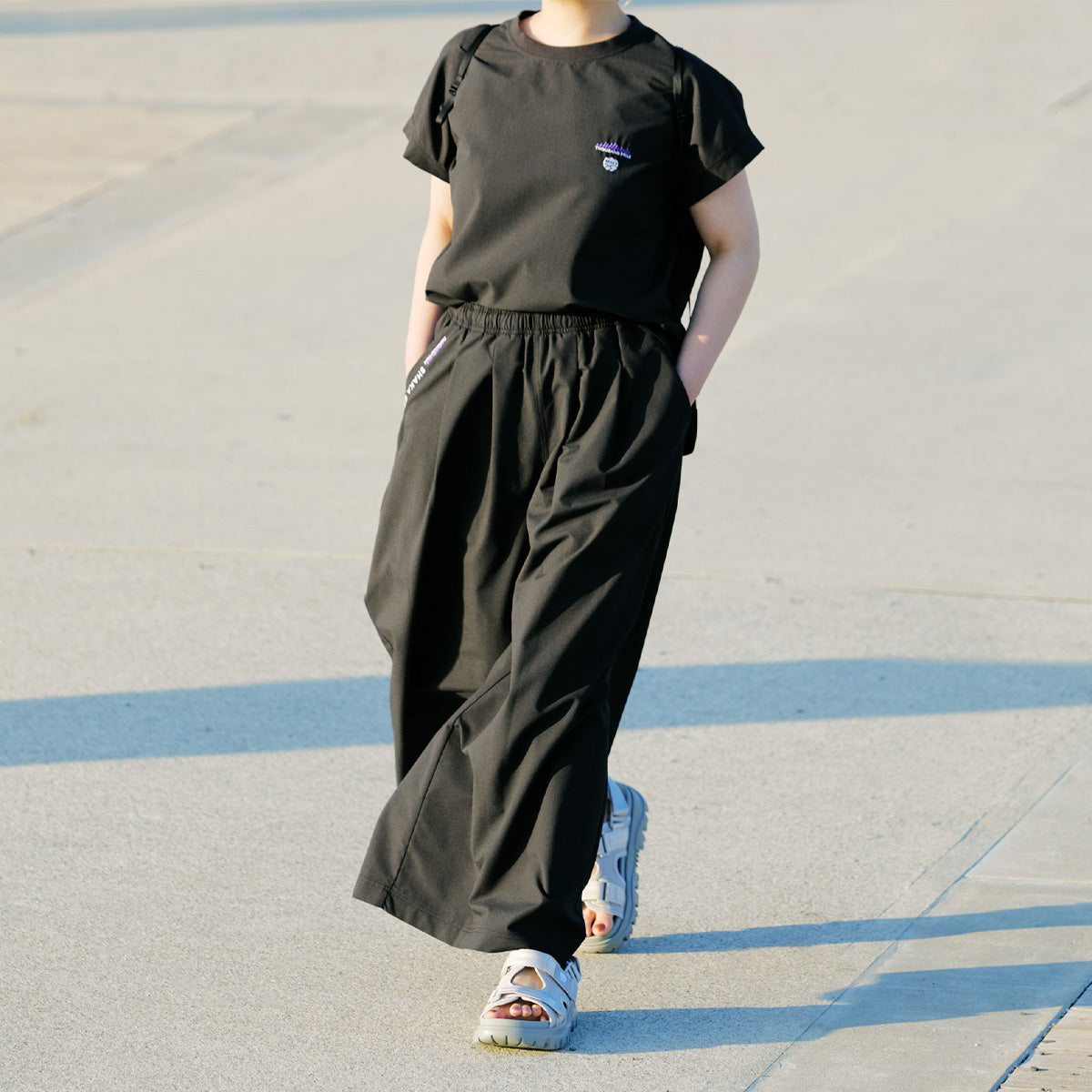 コラボ】SHAKA×THOUSAND MILE フレンチスリーブ＆ワイドパンツ