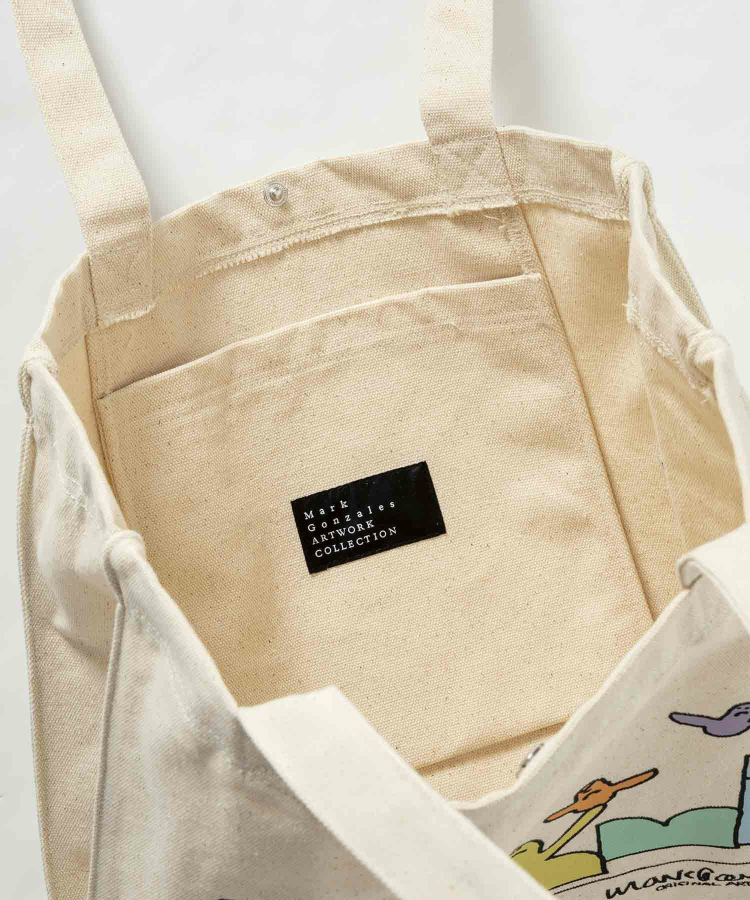 Mark Gonzales(マーク ゴンザレス)スクエアトートバッグ | SHIFFON公式