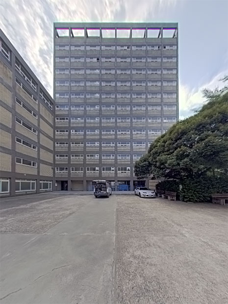 早稲田大学文学部校舎の見学会 | Panoramic cafe, University