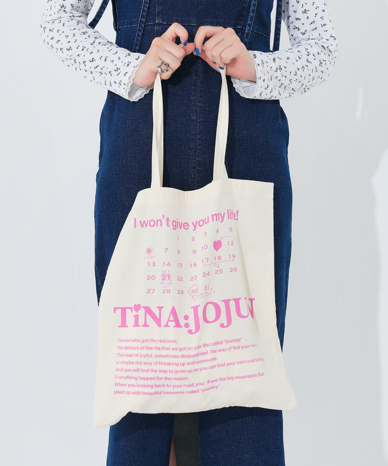 オリジナルプリント トートバッグ TINA：JOJUN 全3色｜tnj932-0690【6