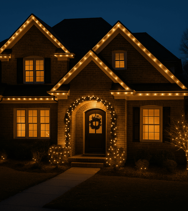 Christmas Light Installation in Nashville | Holiday Lighting