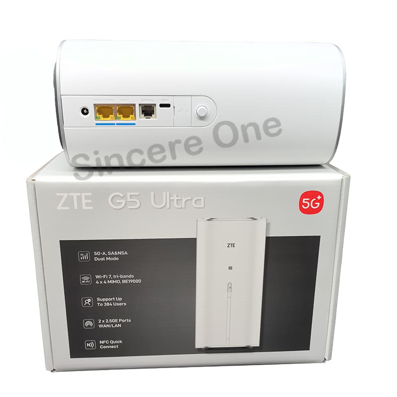 First AI 5G G5 Ultra ZTE MC8531 Wi-Fi 7 CPE Router