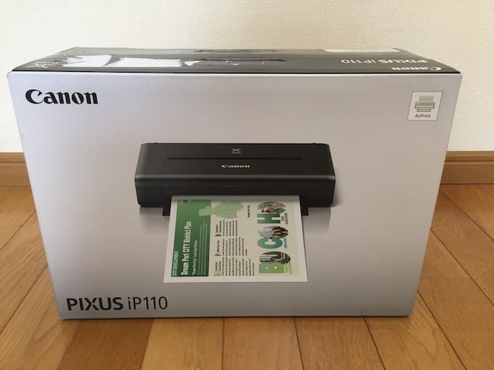 モバイルプリンター【PIXUS iP110】を買ってみた | 心プル Life