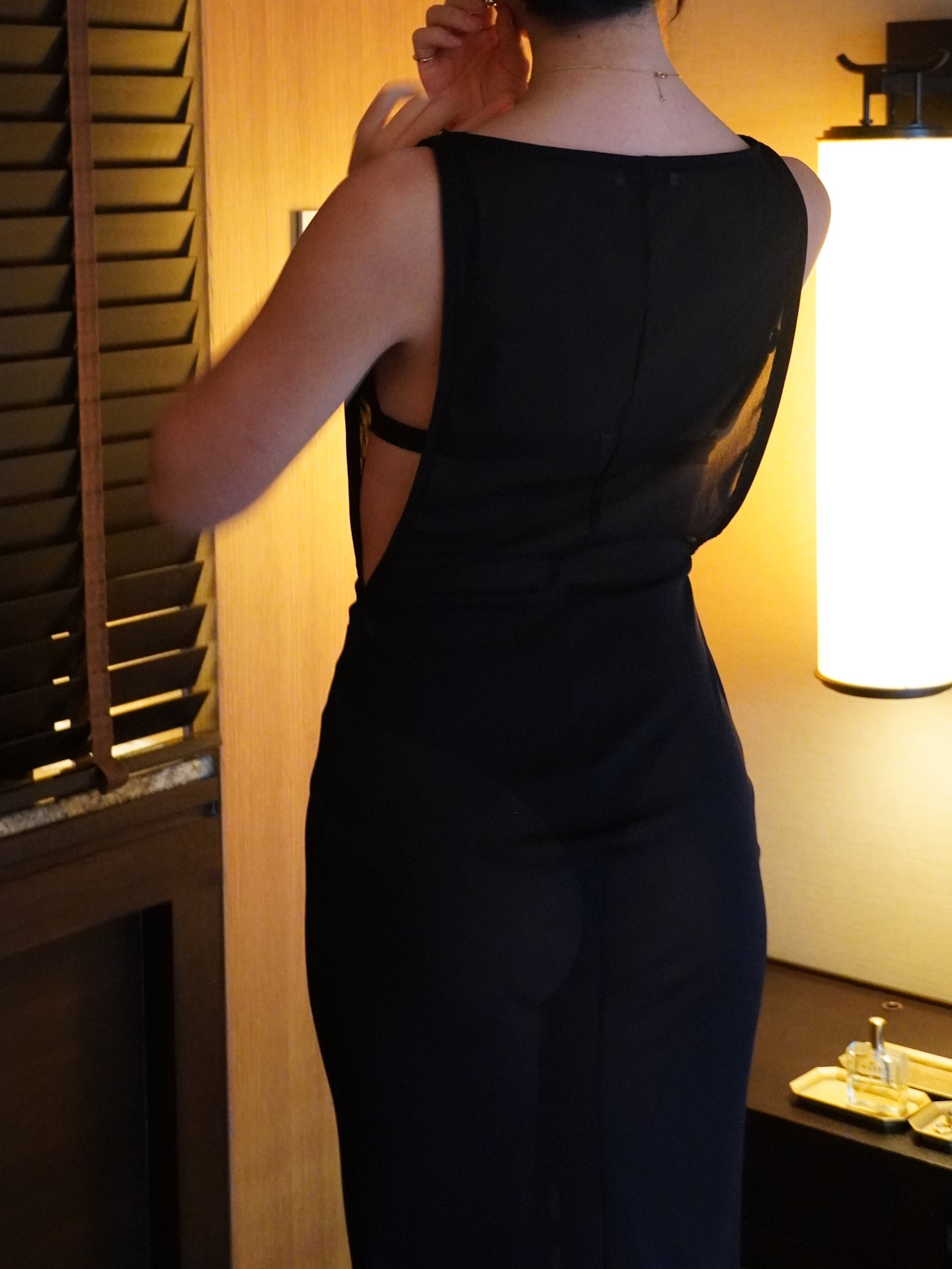 SERENADE DRESS - midnight black – SISANDI