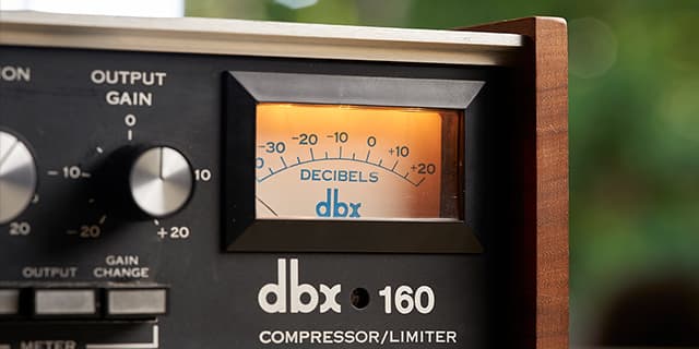 プラグイン・エフェクト 「dbx 160 Compressor Limiter」 | SONICWIRE