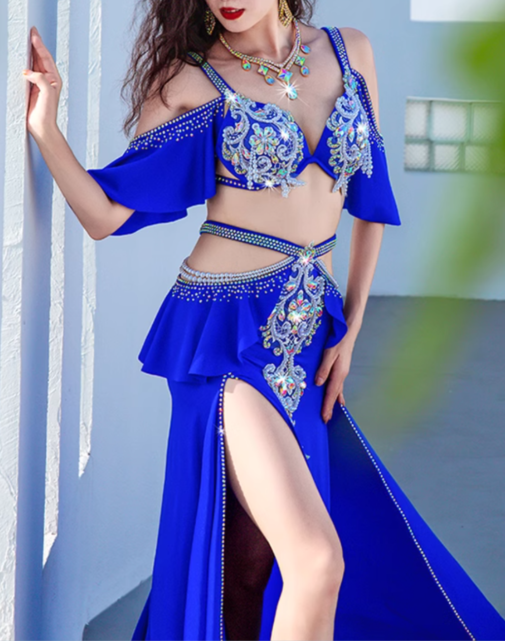 ベリーダンス衣装 HANAN ベリーダンス衣装hananピンク エジプト人