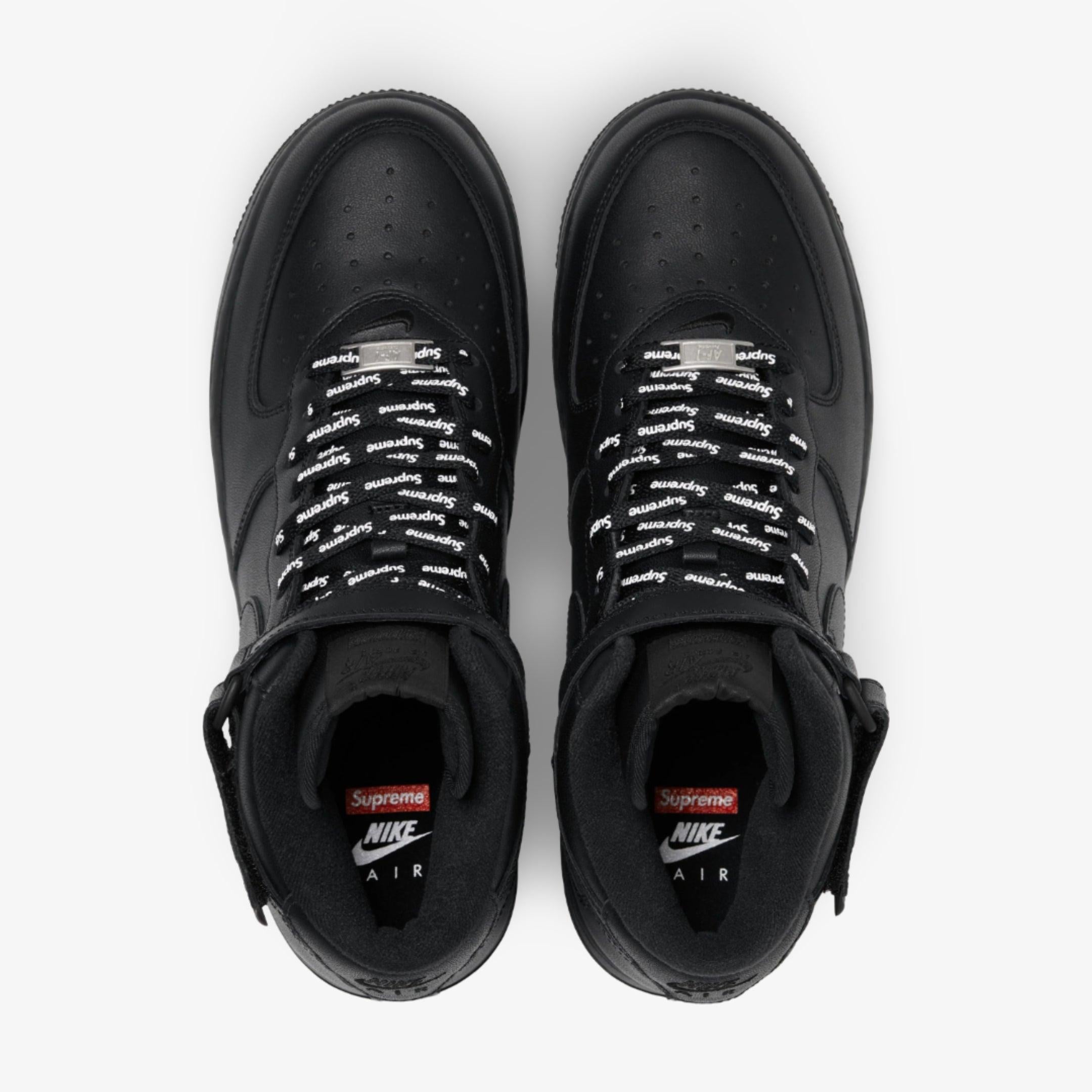 Nike Air Force 1 Mid SP x Supreme 'Box Logo' Black (2024) – SOLE