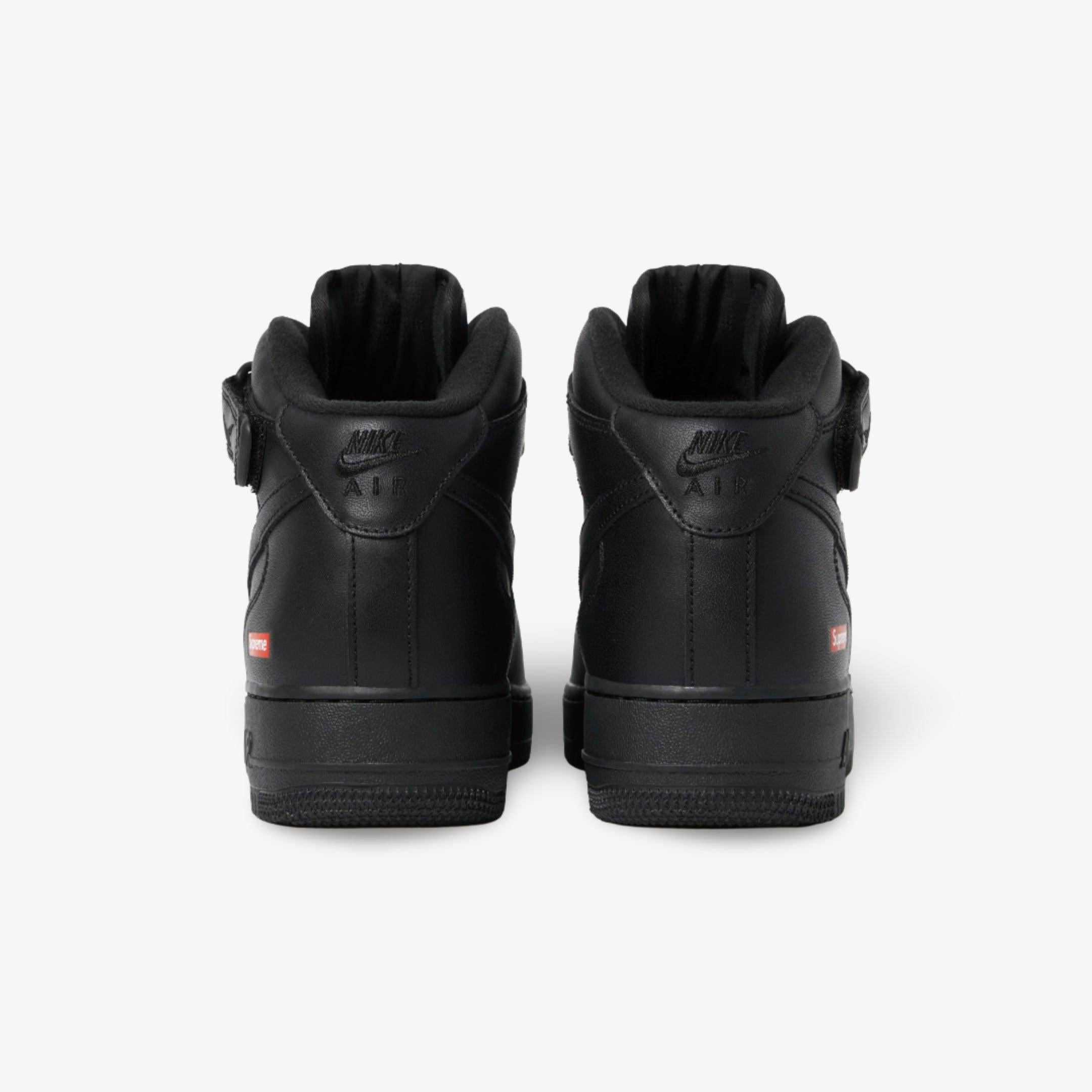 Nike Air Force 1 Mid SP x Supreme 'Box Logo' Black (2024) – SOLE