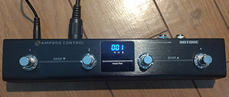 HOTONE AMPERO CONTROL MIDI レビュー:cryptos