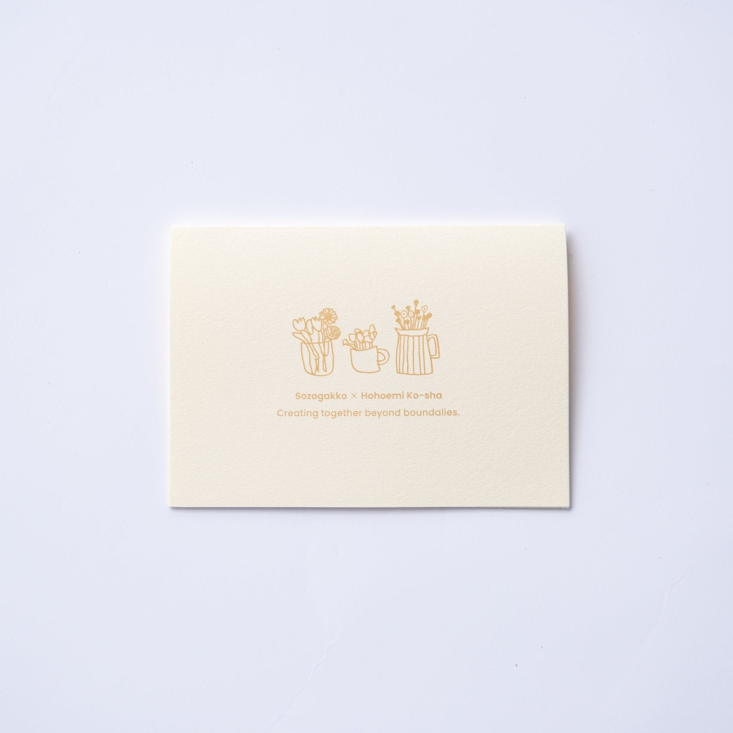 メッセージカード (ゾウ：FOR YOU) – 想造楽工（SOZOGAKKO）公式