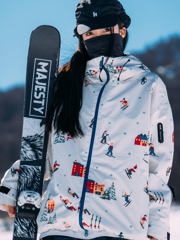 バギーフリースタイルスキースノーボードパンツ | WinterTicket | Snowears