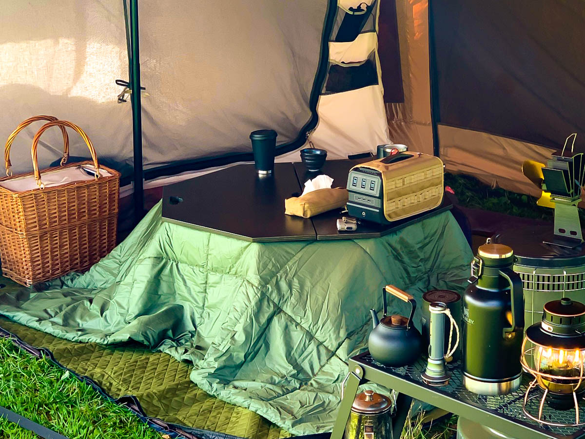 アウトドア豆炭こたつ | SO9｜エスオーナイン