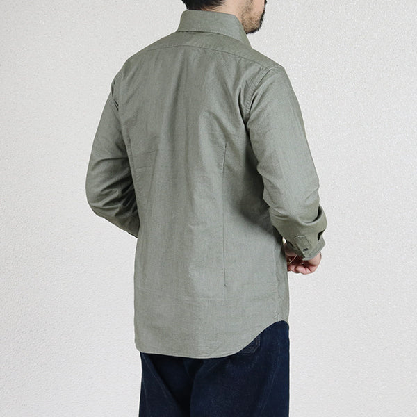 BRITISH OFFICERS SHIRT / DARK GREEN — SPEEDWAY