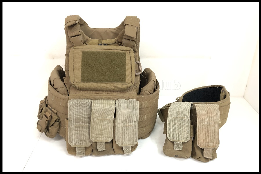 米軍放出品 USMC MCPC プレートキャリア 一式 サイズ：Small 実物