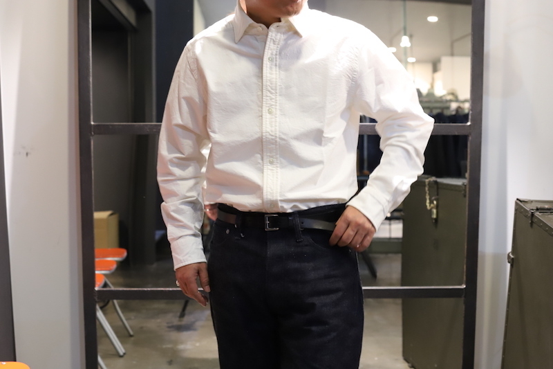 BRITISH OFFICERS SHIRT [ Nigel Cabourn ] - spares