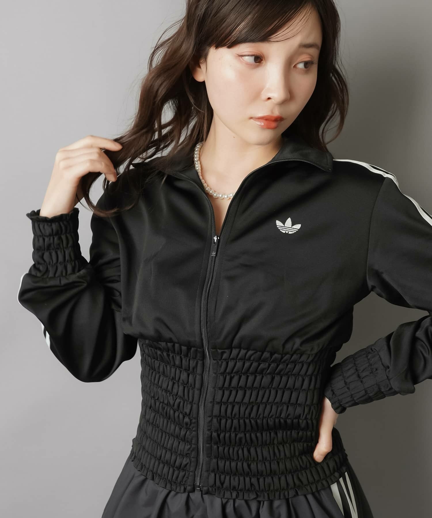 ≪adidas/アディダス≫シャーリングトラックジャケット | SPINNS WEB