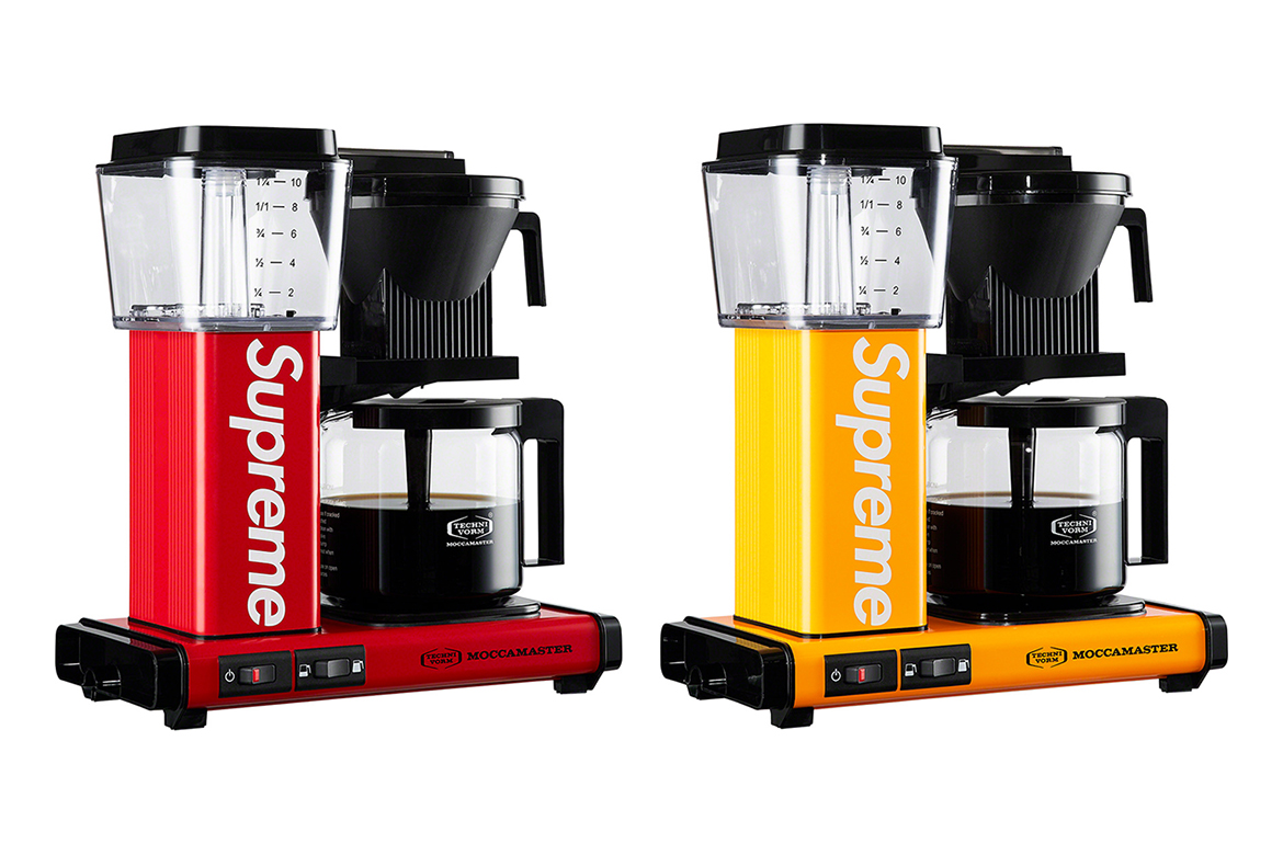 Moccamaster Teams Up With Iconic Streetwear Brand Supreme