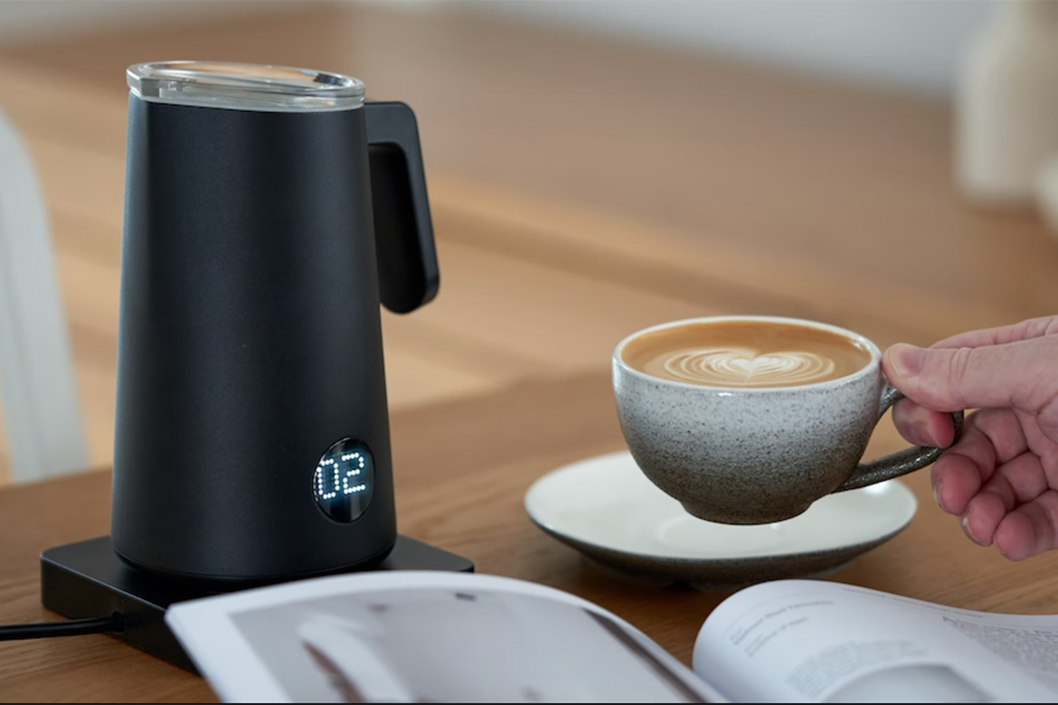 The NanoFoamer Pro Wants To Be Your All-In-One Home Microfoamer