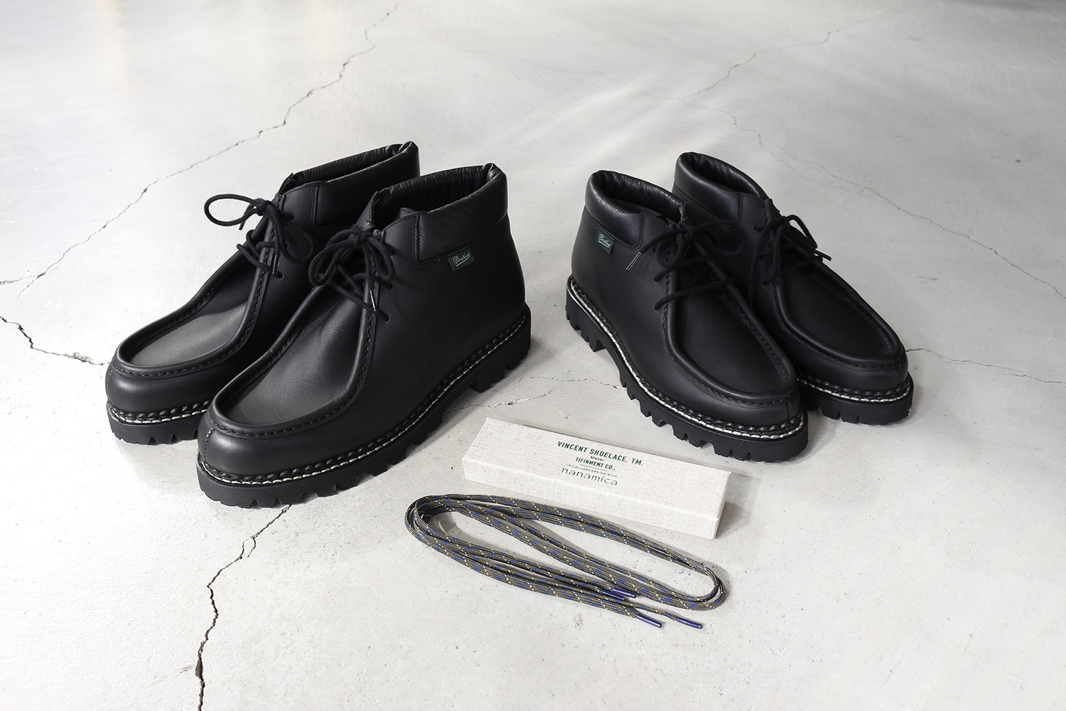 NANAMICA STORE EXCLUSIVE PRODUCT PARABOOT MILLY & MILLA | SWAG HOMMES