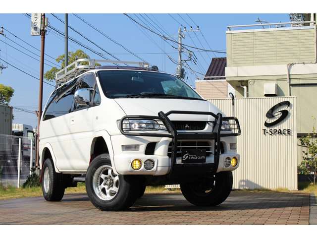 デリカスペースギア4ドア3.0シャモニーエアロルーフ 4WD後期型