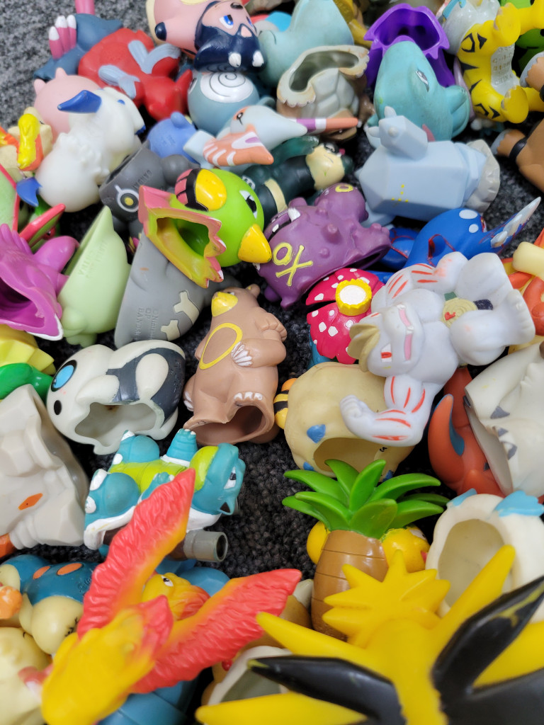 買取実績】ポケモン 指人形 大量まとめ売り ポケモンキッズ ソフビ