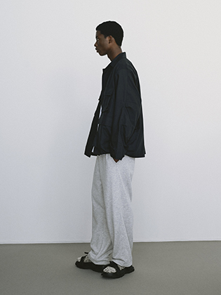 COMOLI / コモリ | サマーウール天竺 ノースリーブ - Border | 通販