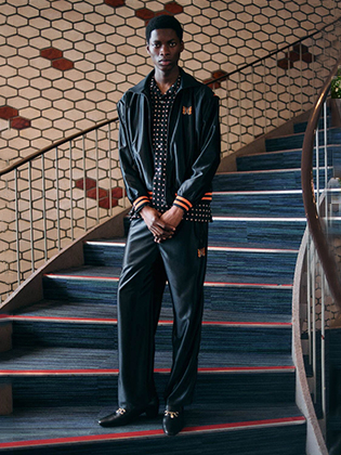 YOKE / ヨーク | OVERSIZED PIPING SWEAT SHIRT - Maroon | 通販