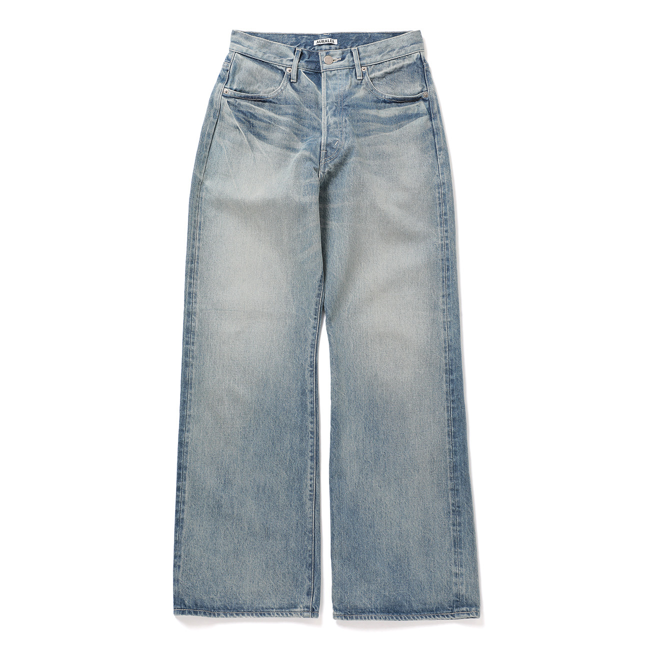 AURALEE / オーラリー | SELVEDGE FADED HEAVY DENIM PANTS