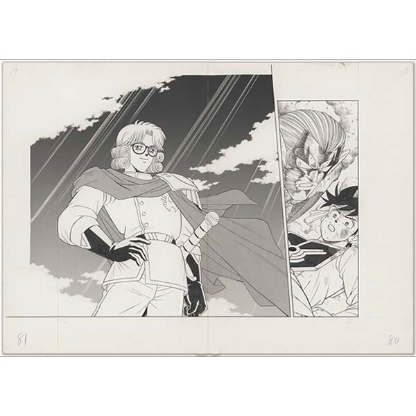 ダイの大冒険】キャラファイン複製原稿 アバン復活: インテリア｜東映