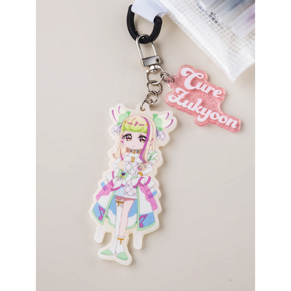 キミとアイドルプリキュア♪】ツインアクリルキーホルダー/キュア