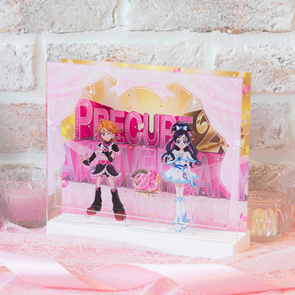 ふたりはプリキュア】プリキュア20周年記念 飾れるアクリルボード