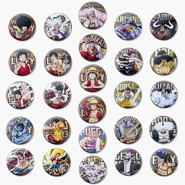 ワンピース】2024ライバルズ メタル缶バッジ（全26種＋シークレット5種