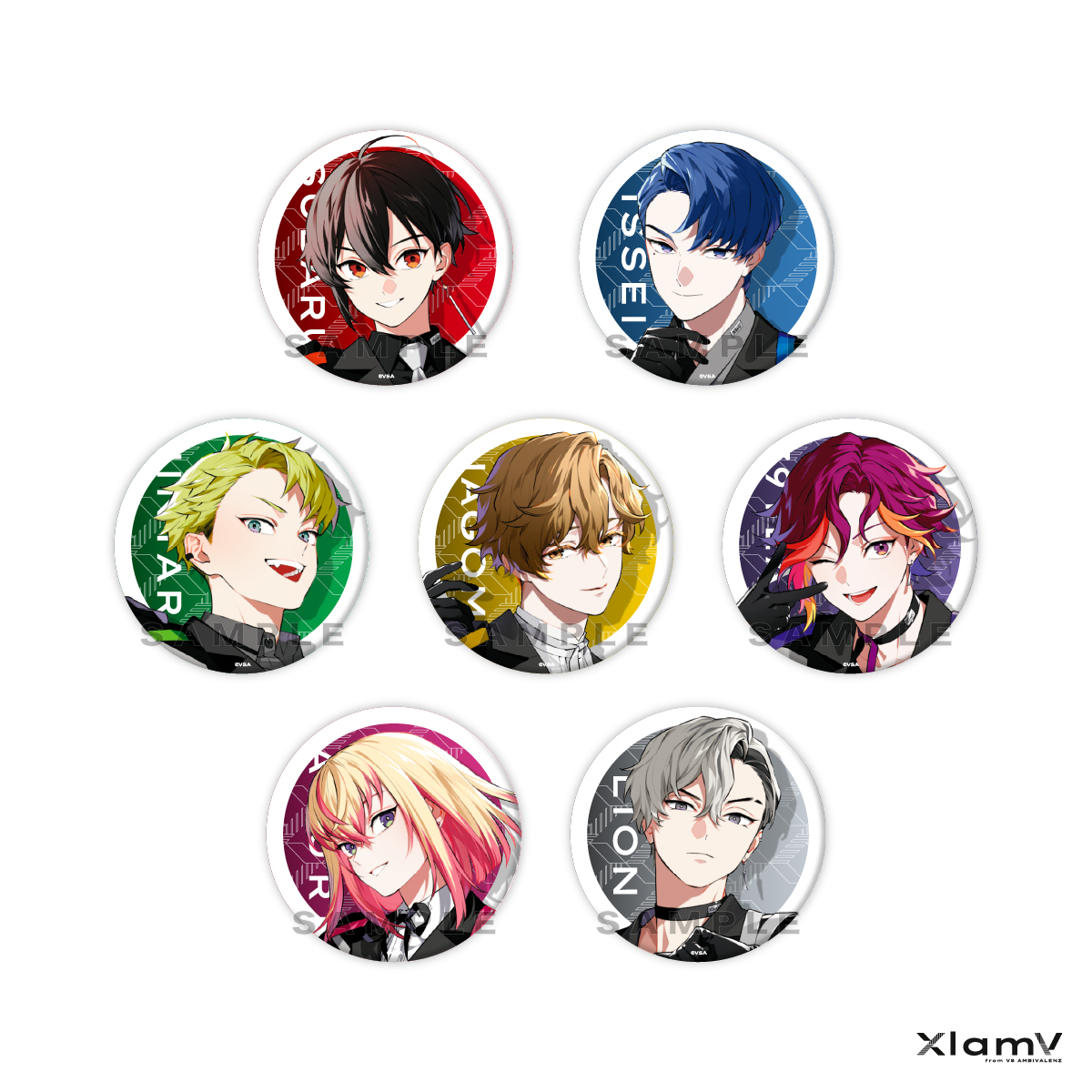 DEBUT】XlamV トレーディング缶バッジ | VS AMBIVALENZ オフィシャルストア