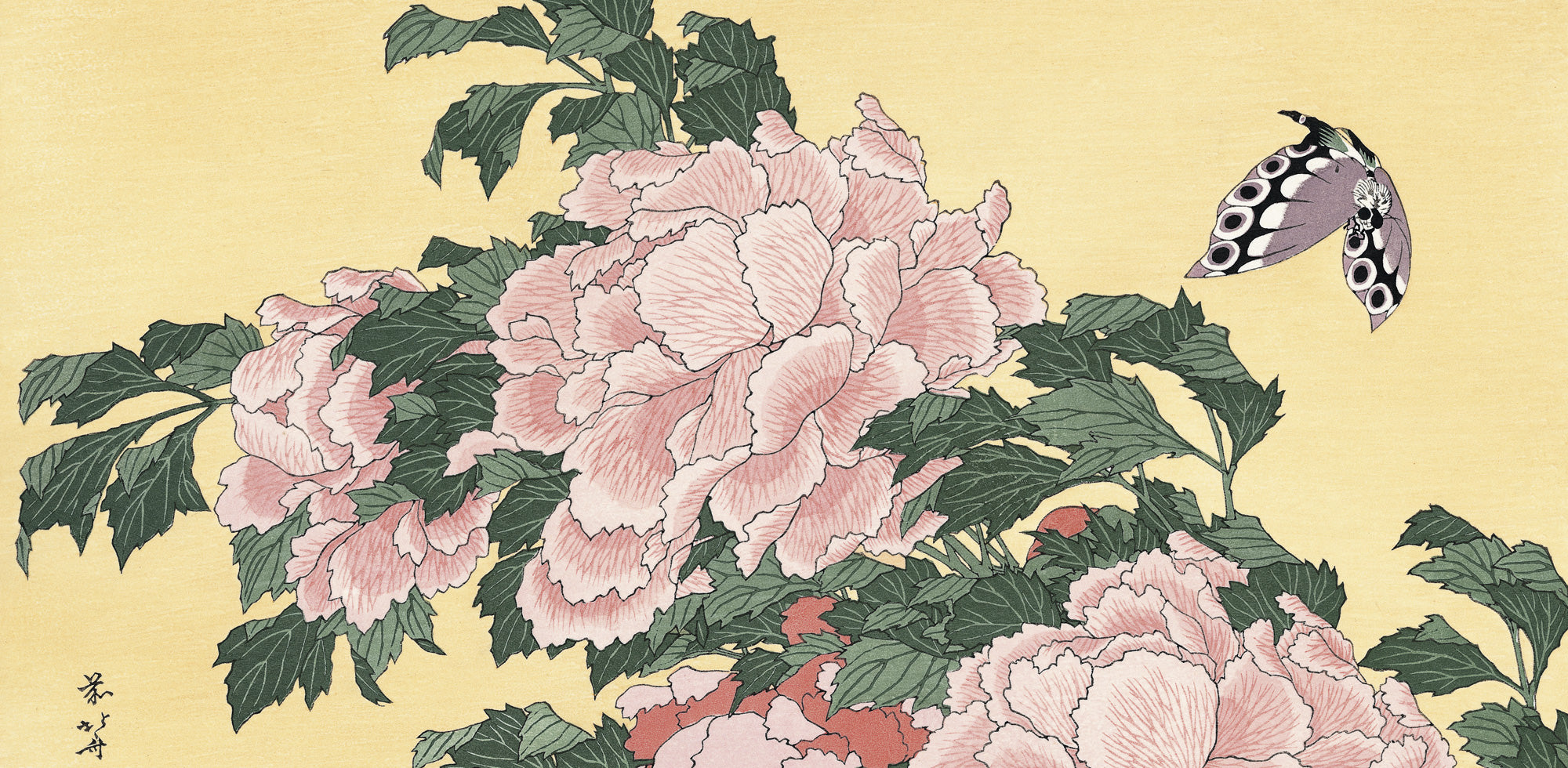 葛飾北斎 北斎花鳥画集｜浮世絵・木版画のアダチ版画研究所