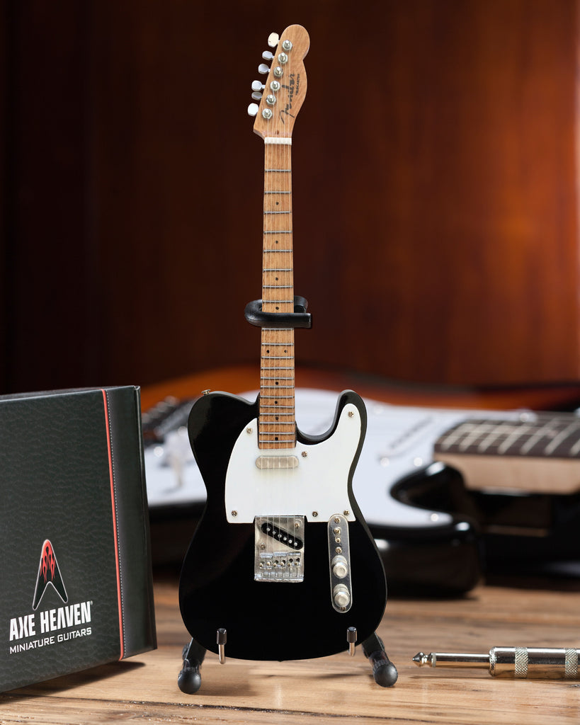 Officially Licensed Miniature Black Fender™ Telecaster™ Guitar