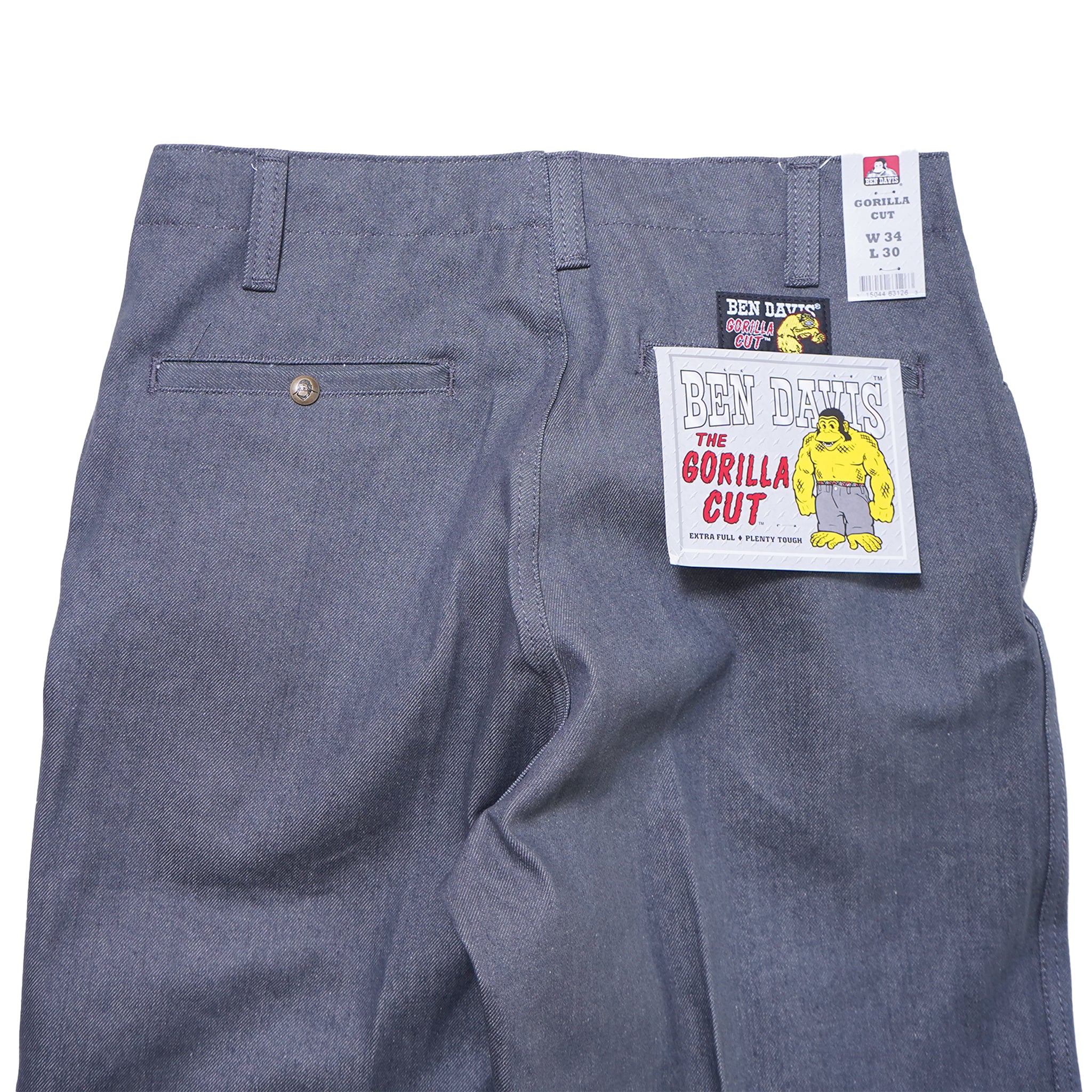 BEN DAVIS USA【GORILLA CUT】ゴリラカット (CHARCOAL DENIM) – BENCH