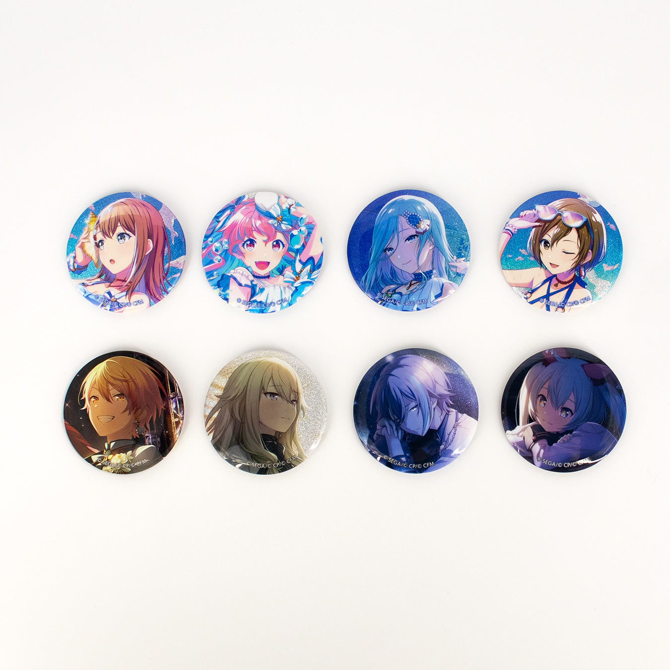 うたプリ ヘヴガ グリッター缶バッジ 大和 うたプリ 日向大和 缶バッジ