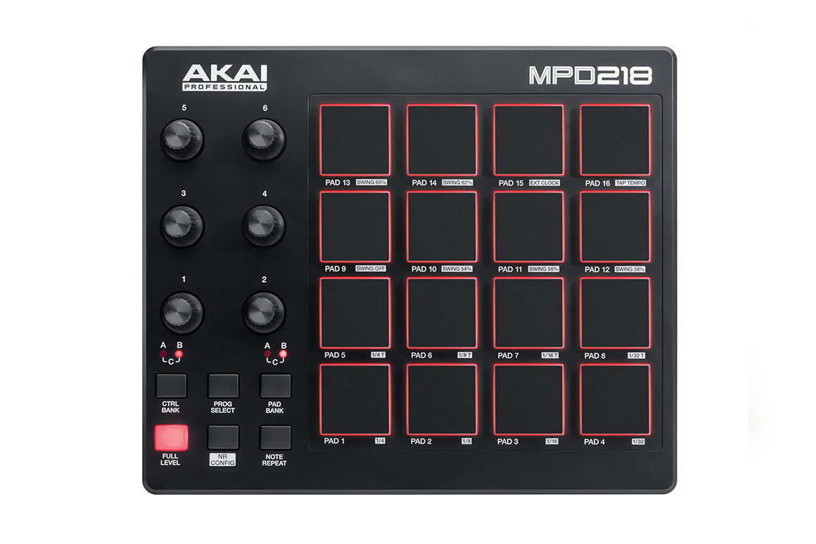 Akai Professional MPD218 16 Pad Controller – DJ TechTools