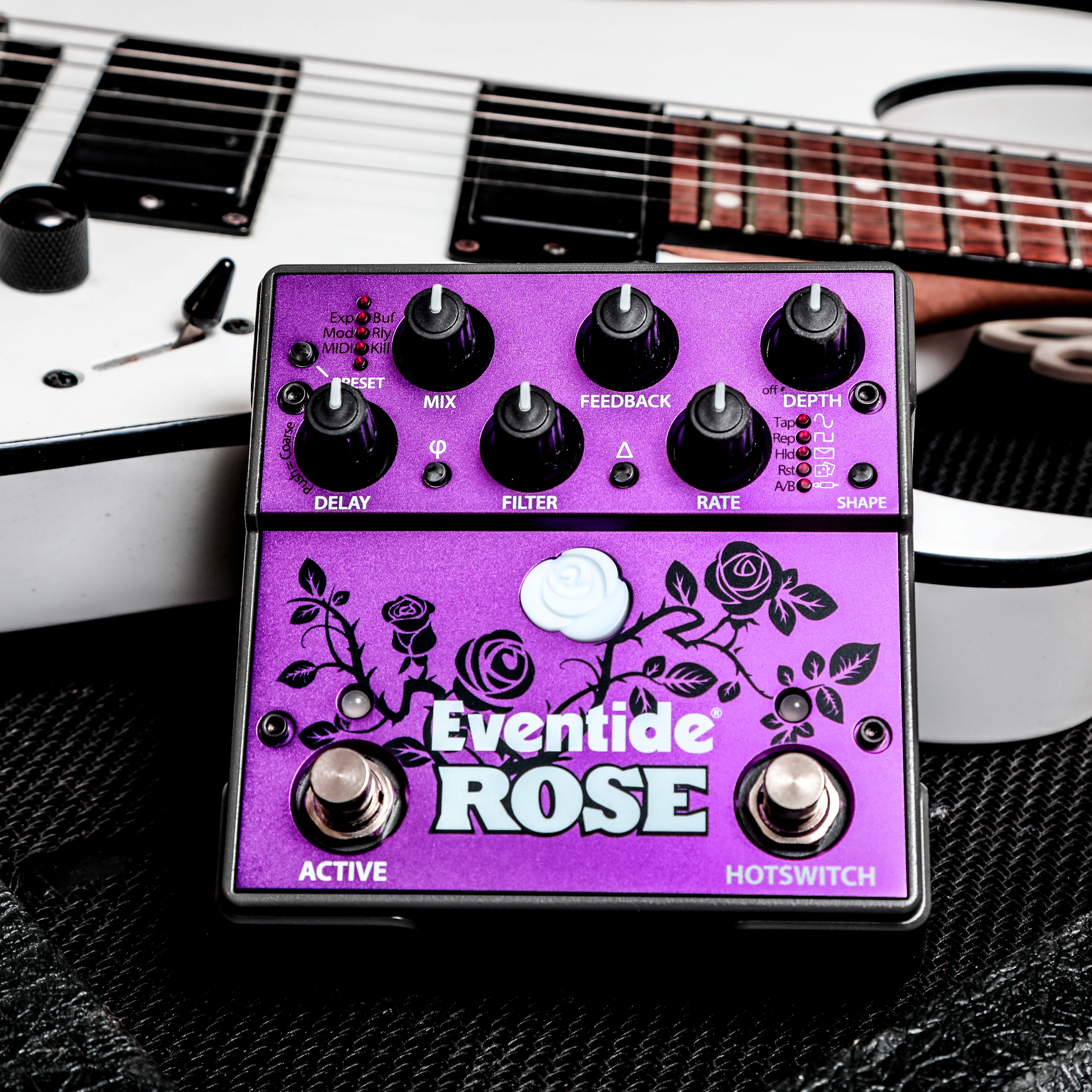 Rose | Modulated Delay Effects Pedal | Eventide Audio