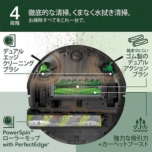 Roomba Max 705 Combo ロボット + AutoWash 充電ステーション | アイ